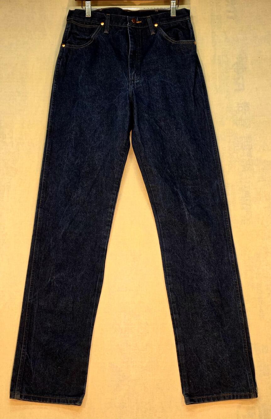 Wrangler 13MWZ Cowboy Cut Jeans Rigid Indigo Denim 33x36 Western Rodeo Workwear
